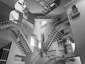 科學悖論還是“鬼打牆”?沒有盡頭的彭羅斯階梯,原理難以置信 科學悖論還是“鬼打牆”?沒有盡頭的彭羅斯階梯,原理難以置信