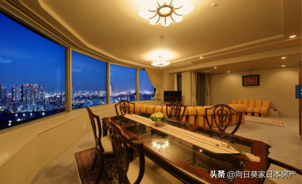 日本房產分享：東京都港區汐留3居室塔樓公寓