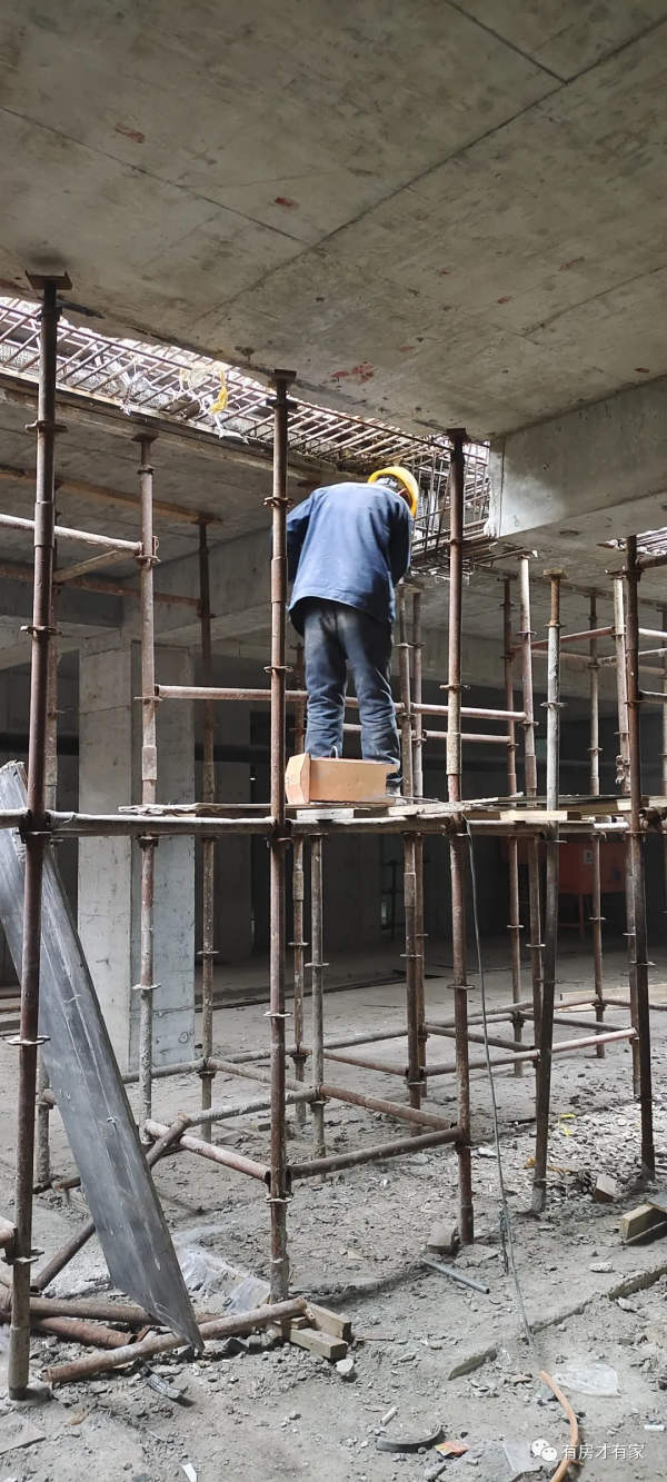 中建宸廬-房家2022年1月7日「三次」實地踩盤播報施工進度