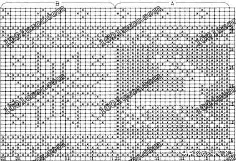 分享100款提花花樣，喜歡的現在就可以為家人準備秋冬毛衣（一）