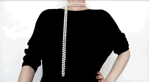 珍珠項鍊怎麼搭？學會這十種系法，一個秋季不重樣