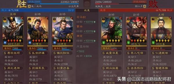三國志戰略版真正的T0陣容配置，前線無腦莽，勝率極高