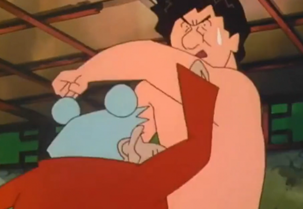 蠟筆小新在香港遇到成龍，還原《A計劃》，致敬經典，卻被群嘲