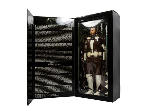 Sideshow歐比旺將軍1/6可動人偶,星球大戰世界的白甲銀槍上將軍 Sideshow歐比旺將軍1/6可動人偶,星球大戰世界的白甲銀槍上將軍