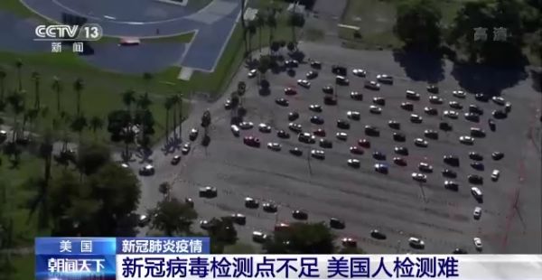 美國新冠肺炎病例激增 上週日均新增確診近20萬例