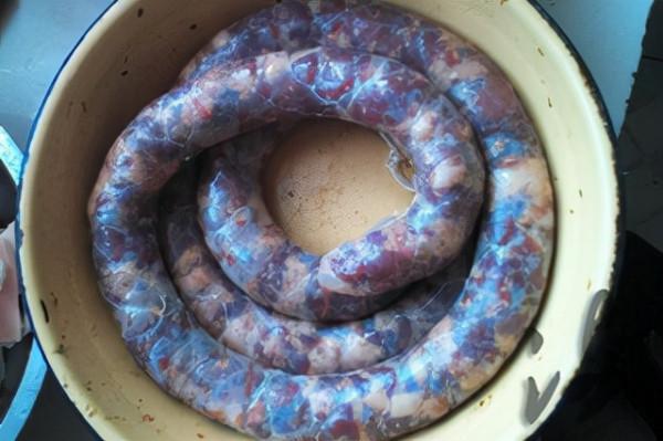 自制豬肉香腸的做法