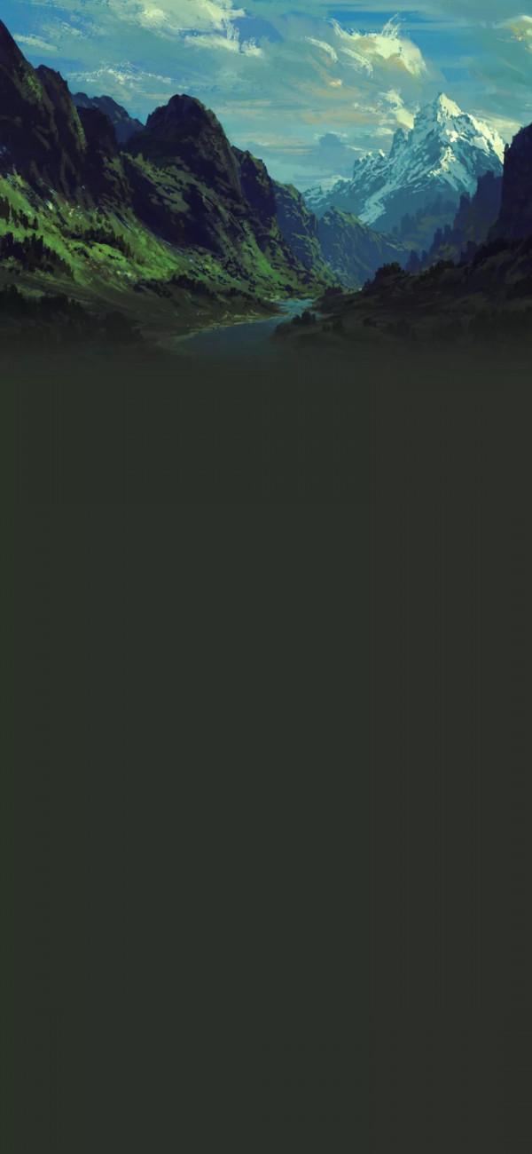 手機桌布｜圖片位於上方，獨特又好看