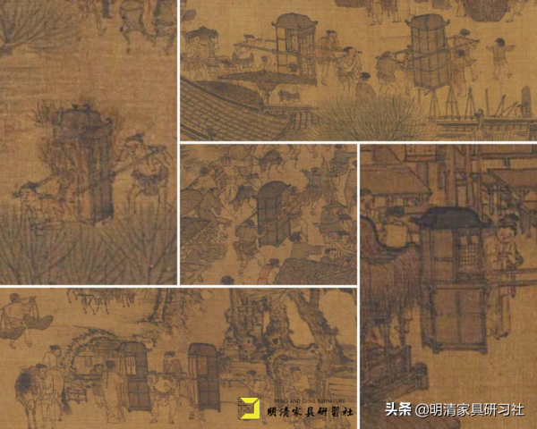 《清明上河圖》中的市井傢俱