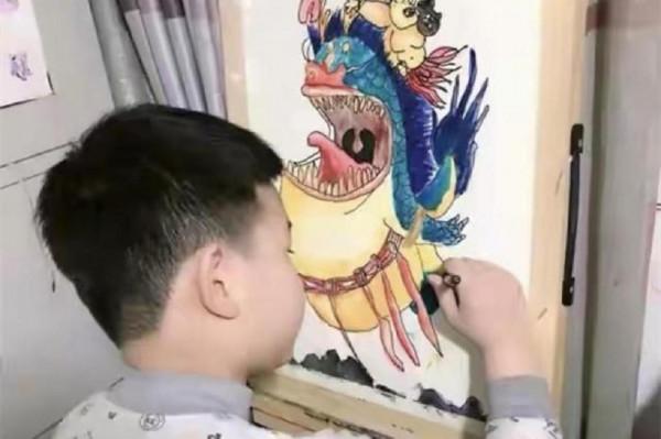 被幼兒園多次勸退的男孩，畫畫天賦卓然，這種孩子如何培養