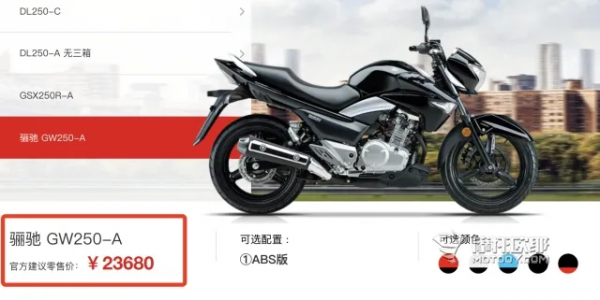 看透鈴木GW250，當年落地3萬+，如今閒魚6千8