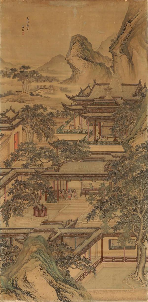 書畫精品之中秋佳節題材 書畫精品之中秋佳節題材