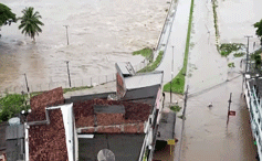 巴西東北部巴伊亞州遭嚴重洪災，官員稱“近代史上沒見過”