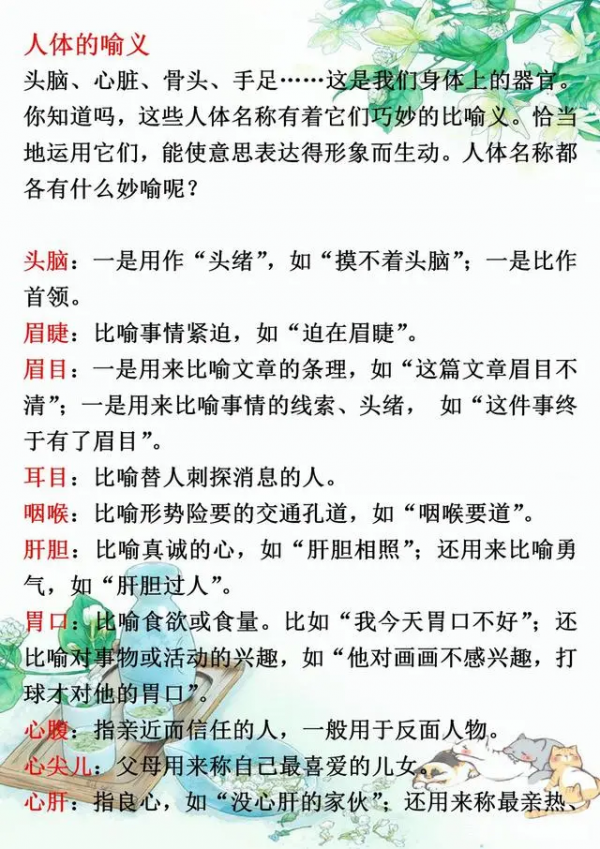 “芝麻開花-節節高”：語文課外文學常識，孩子知道多少？