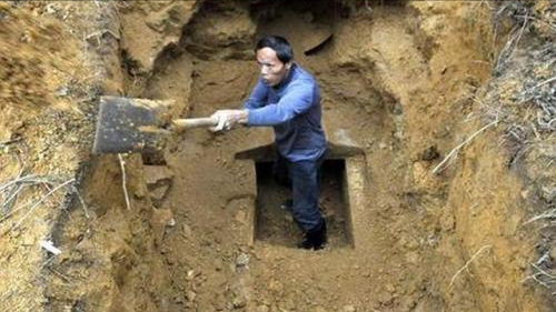 河南郭莊村發現楚國流沙墓，防盜措施很是高明，主人身份至今成謎