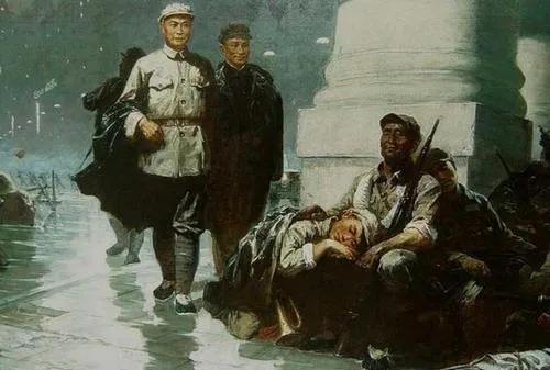 緬懷毛主席——美術作品之毛澤東在建國前夕