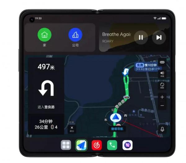 OPPO Find N自研精工擬椎式鉸鏈技術，有效減輕視覺摺痕