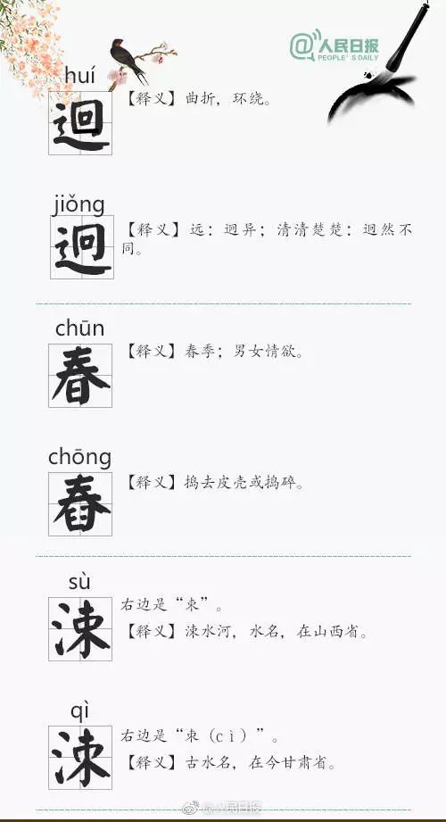 這些“雙胞胎”漢字，你的學生、你的孩子都能分清嗎？