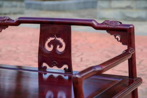 印度小葉紫檀「禪椅」榫卯精工