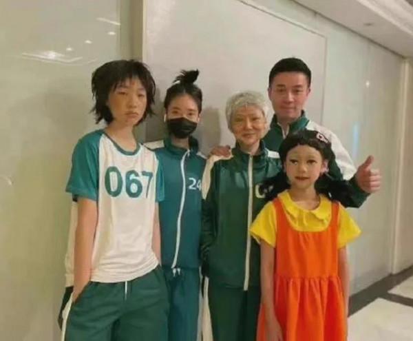 眾星萬聖節cos造型：努努力就可以湊齊一部魷魚遊戲了