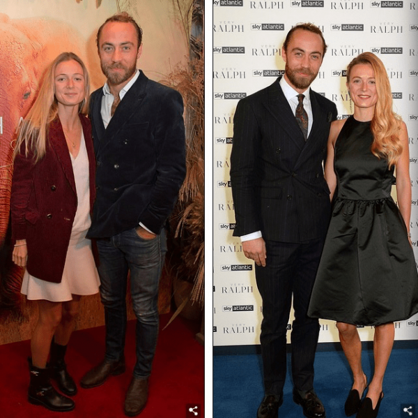 凱特孃家弟媳首次出席王室活動，一身千格鳥西服套裝，貴氣又惹眼