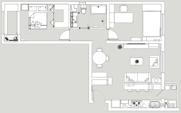 85㎡兩室新家,打造日式婚房 85㎡兩室新家,打造日式婚房