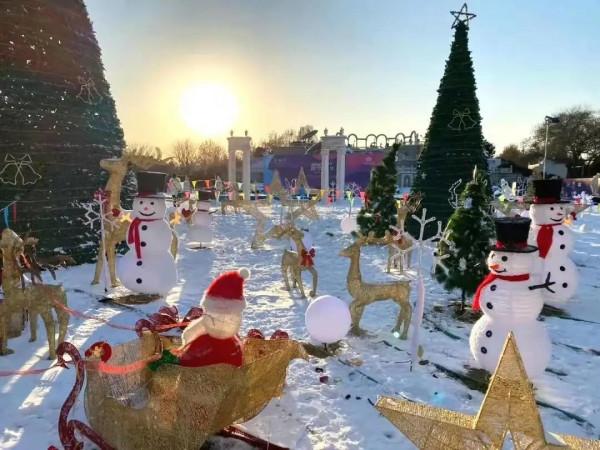 元旦去哪玩？賞花燈、看錶演、戲冰雪……