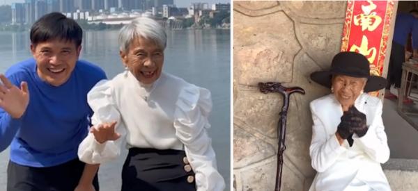 穿對衣服有多重要？92歲鄉村奶奶拍時尚大片，竟有英國女王的風範