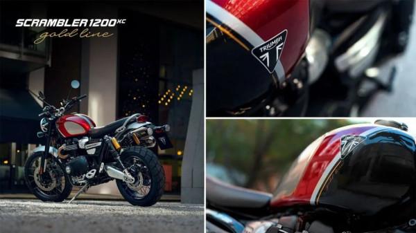 凱旋2022款Bonneville系列8款車型推出金線版，不限量但限時