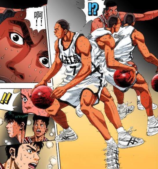 灌籃高手僅兩次交手，赤木就被大河田所擊敗，他感受到了恐慌