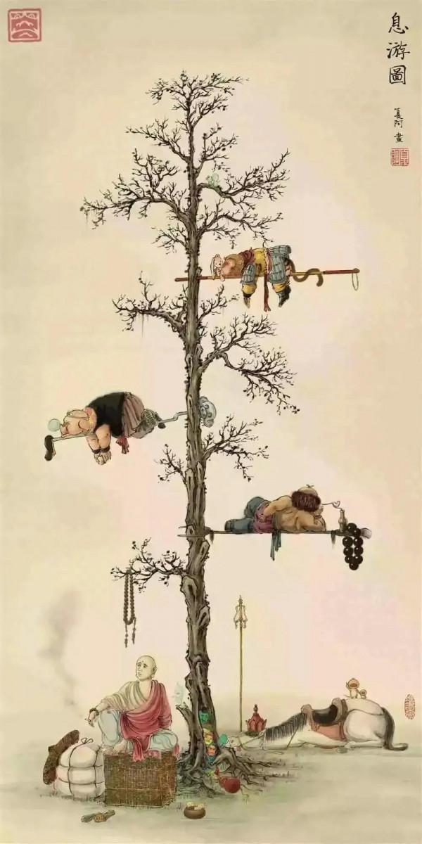 高畫質桌布（201）：西行四人組