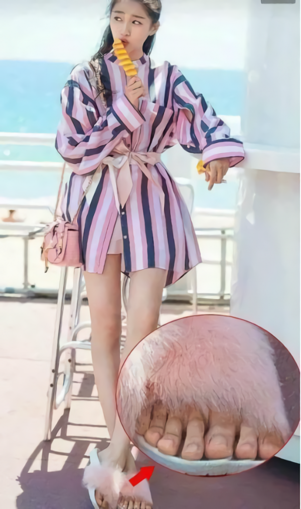 明星P圖翻車：熱巴忘了P反光，關曉彤七根腳趾，周冬雨鏡中腿打眼