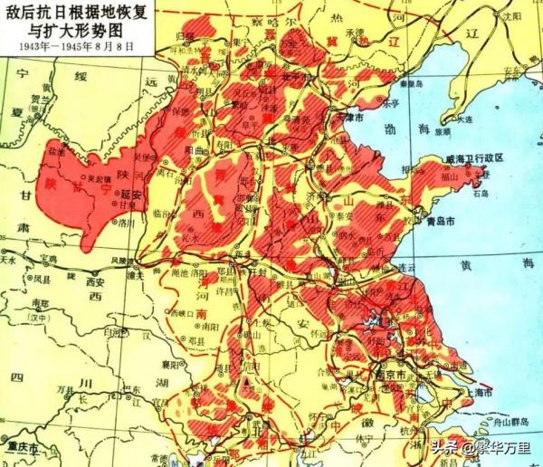 八路軍總兵力102萬，下轄了8個師，一個師到底多少兵力？