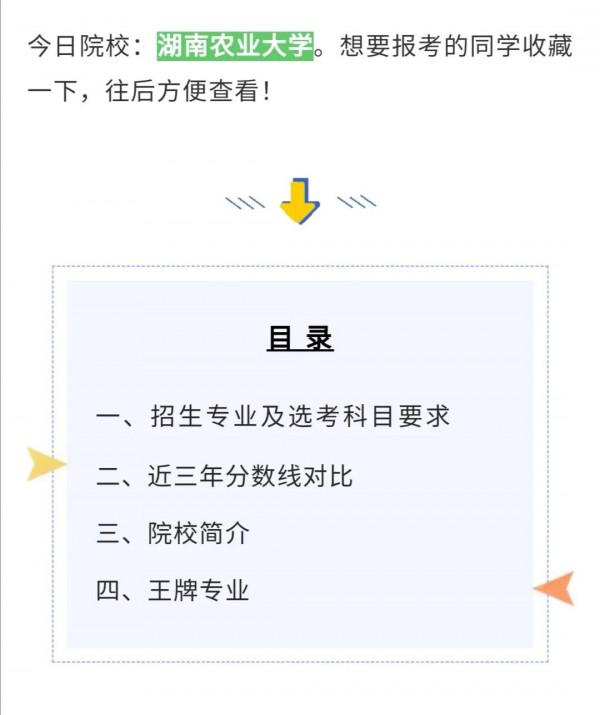 湖南農業大學2021在湖南錄取分數線分析