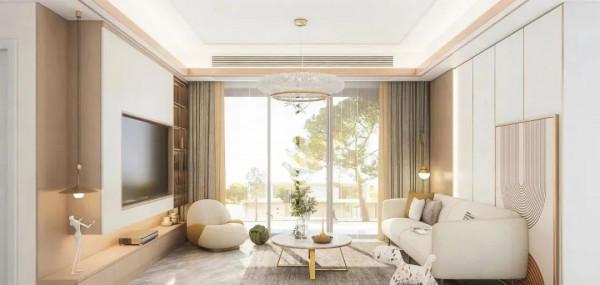 119㎡輕奢三房，衛生間擠出三分離，陽臺最讓人羨慕