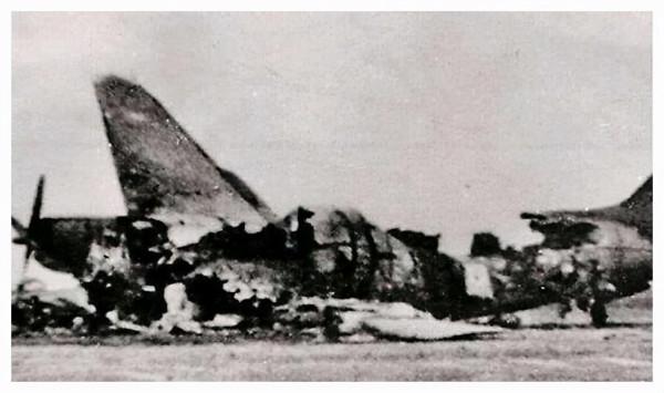 100人深入日軍腹地奇襲機場，全殲日守軍擊斃機場司令，我軍0傷亡