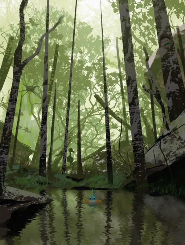 帶你穿過無人之境，身臨其境的感受畫面中的幽靜和深邃