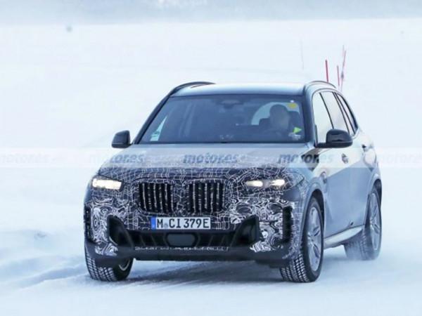 寶馬X5插混版諜照曝光！馬力提升60匹，細節設計有區別