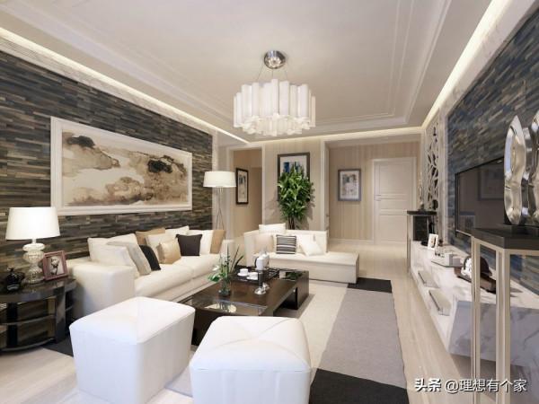 家裡電視背景牆原來有這麼多花樣