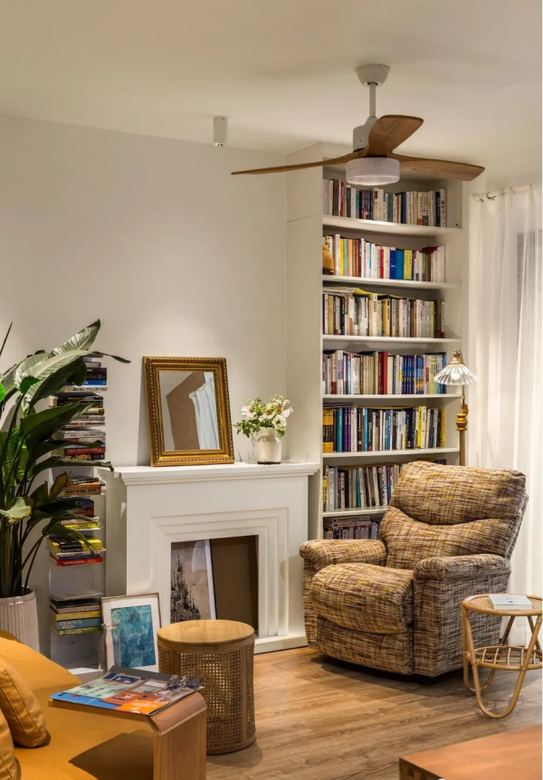 90㎡新房,衣帽間、浴缸和壁爐通通都有,最受女生歡迎Chic風的家 90㎡新房,衣帽間、浴缸和壁爐通通都有,最受女生歡迎Chic風的家