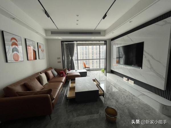 羨慕姐姐家的新房，傢俱家電全都網購，打造網紅款電視牆很喜歡