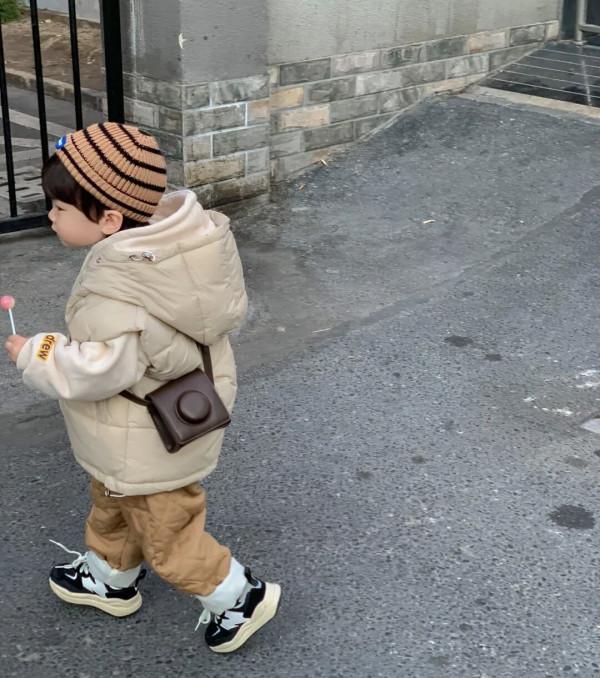 這樣穿真的很韓系哇