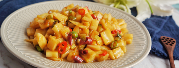 酸辣藕丁的做法,簡單爽口小菜,美味又養生 酸辣藕丁的做法,簡單爽口小菜,美味又養生