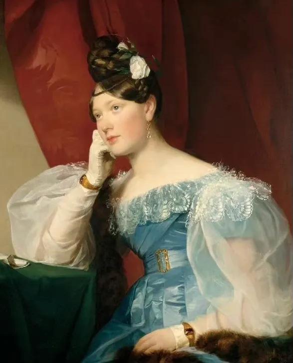 80張古典人物油畫（女孩），華麗與優雅美的結合