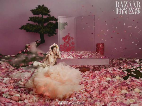 劉詩詩時尚大片來襲，人美氣質佳