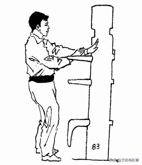 詠春木人樁實用功法：橫針 劈肘 十次掌