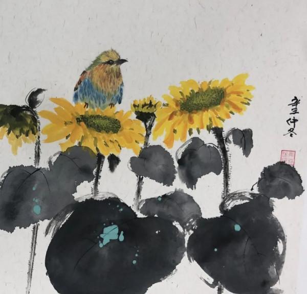 馬春英以花鳥畫的才情,喚起一片靜謐,美醉了 馬春英以花鳥畫的才情,喚起一片靜謐,美醉了