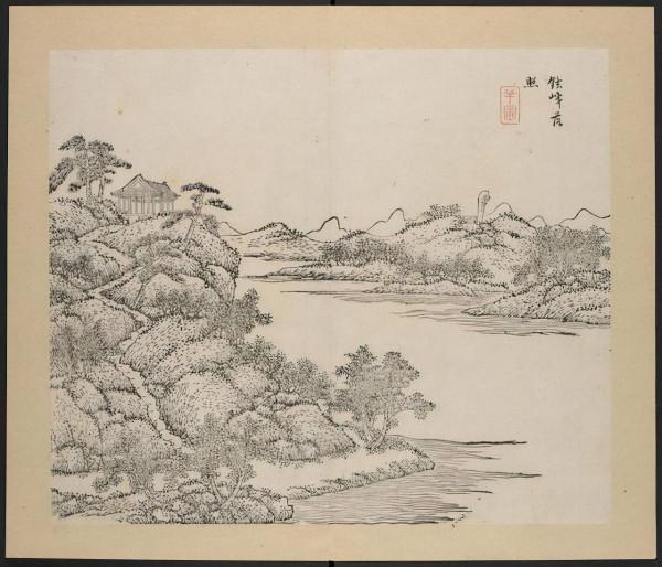 清乾隆間刊《兩浙勝槩圖譜》上下冊