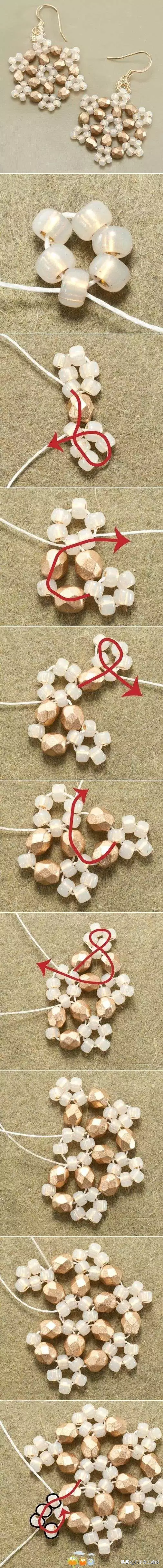 34種串珠飾品教程，收藏了
