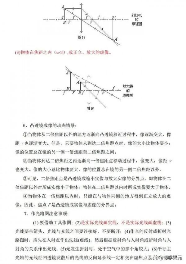 初中物理必考知識點① 初中物理必考知識點①