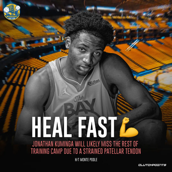 慘啊!勇士太難了!克萊還沒復出,7號秀就受傷了 慘啊!勇士太難了!克萊還沒復出,7號秀就受傷了